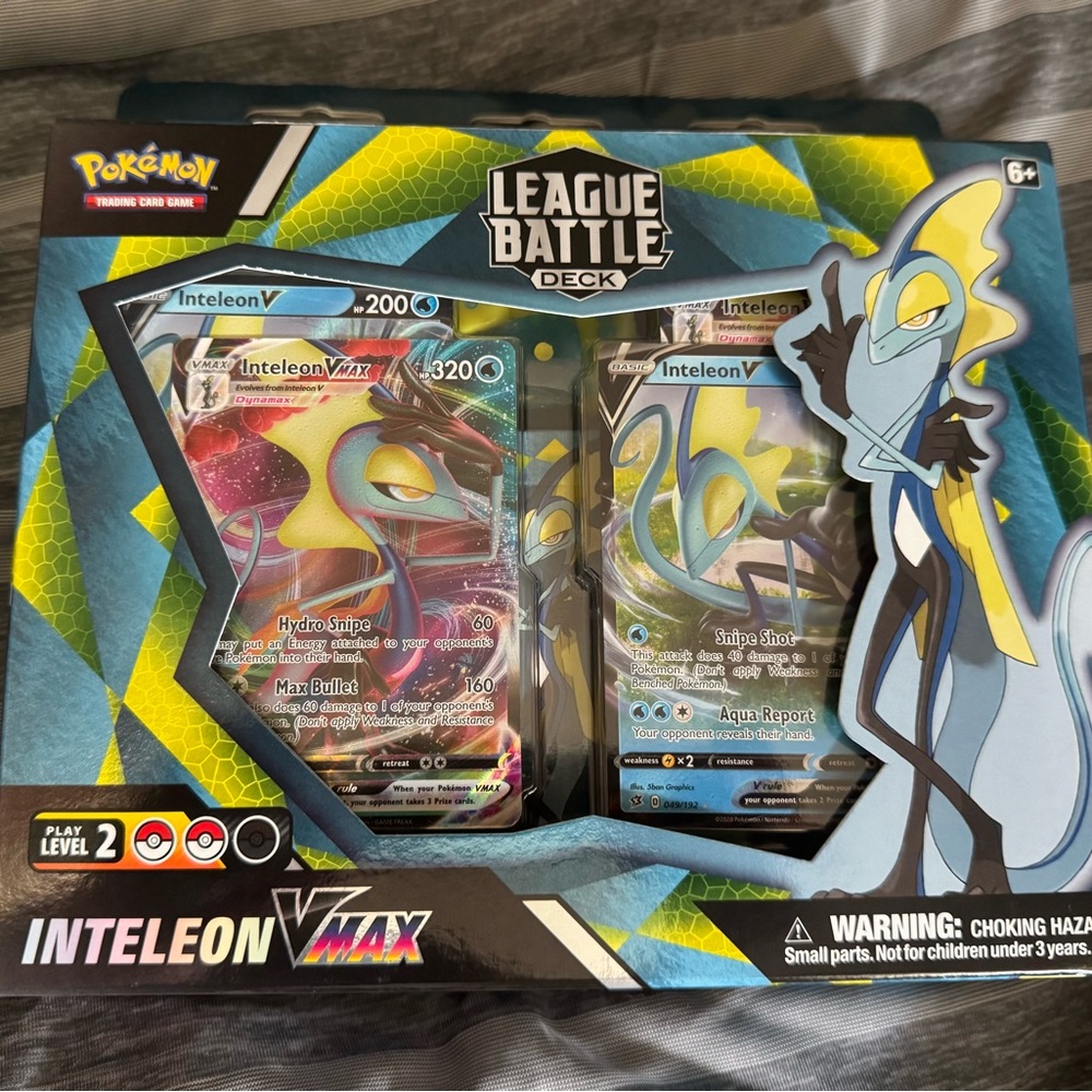 Pokemon Inteleon VMAX League Battle Deck
